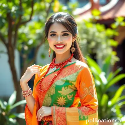 รูปผู้หญิงไทยเต็มตัว โพสท่ามั่นใจ สวมชุดสุภาพ